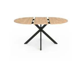 Table repas Soline ext.110-150cm pieds s