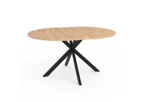 Table repas Soline ext.110-150cm pieds s
