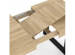 Table repas Brixton extensible 120-160cm