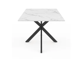 Table repas Spider 160cm effet marbre