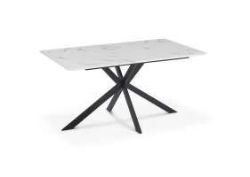 Table repas Spider 160cm effet marbre
