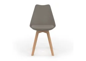 Chaise Nordia x2 taupe