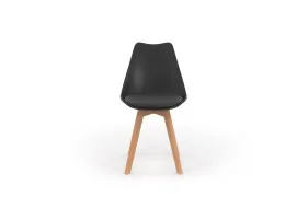 Chaise Nordia x2 noir