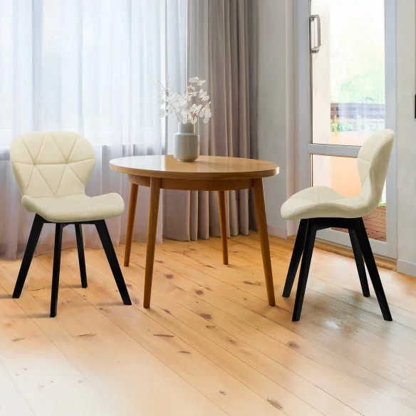 Chaise Daisy x2 crème