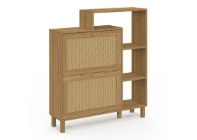 Meuble chaussures Erin 2 portes + étagèr
