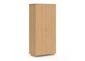 Armoire Albane effet lattes