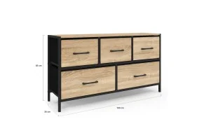 Commode Iris 5 tiroirs
