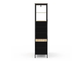 Dressing penderie Iris + 7 bacs en tissu