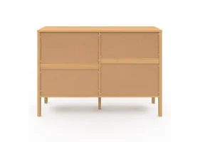 Commode 6 tiroirs Eve cannage