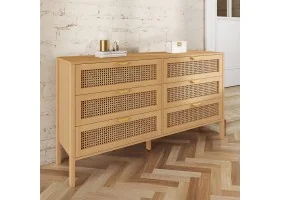 Commode xxl 6 tiroirs Eve cannage
