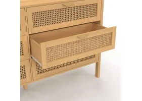 Commode xxl 6 tiroirs Eve cannage