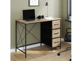 Bureau Iris 100 cm 3 tiroirs