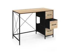 Bureau Iris 100 cm 3 tiroirs