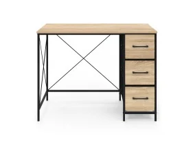 Bureau Iris 100 cm 3 tiroirs