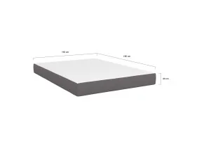 Matelas 140 x 190 cm x 20cm mémoire de f