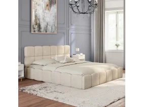 Lit coffre Bubble 160 x 200 cm velours