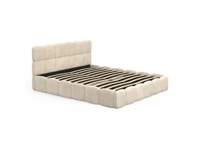 Lit coffre Bubble 160 x 200 cm velours