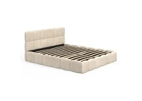 Lit coffre Bubble 160 x 200 cm velours