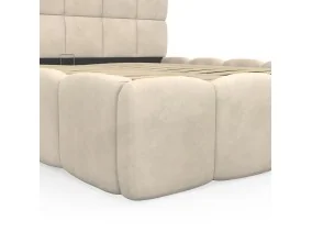 Lit coffre Bubble 160 x 200 cm velours