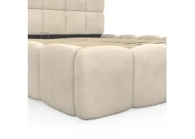 Lit coffre Bubble 160 x 200 cm velours