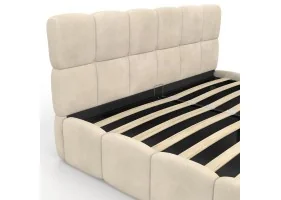 Lit coffre Bubble 160 x 200 cm velours