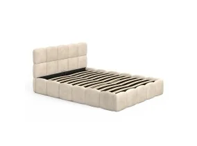 Lit coffre Bubble 140 x 190 cm velours