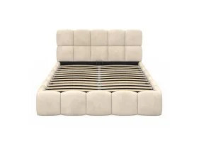 Lit coffre Bubble 140 x 190 cm velours