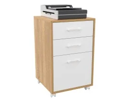 Caisson bureau Jon 3 tiroirs
