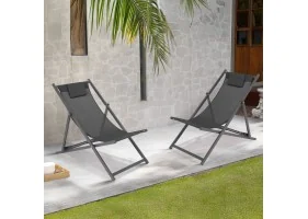 Chilienne métal grise x2