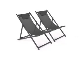 Chilienne métal grise x2