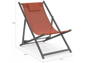 Chilienne métal terracotta x2