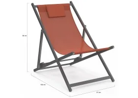 Chilienne métal terracotta x2