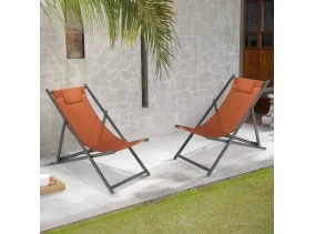 Chilienne métal terracotta x2