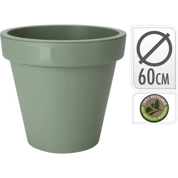 Cache pot diam 60cm Bleu