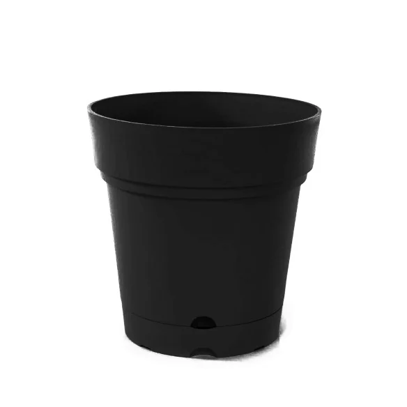 Soucoupe pot de fleurs noir 140mm
