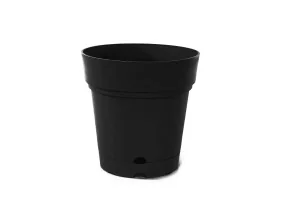Soucoupe pot de fleurs noir 140mm