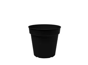 Pot de fleurs noir 150mm