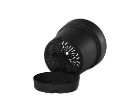 Soucoupe pot de fleurs noir 290mm