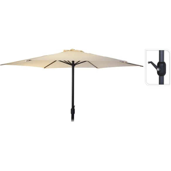 Parasol diam.3M Crème