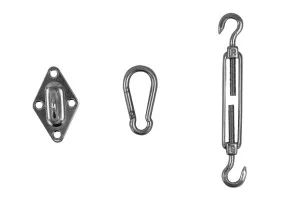 Kit de fixation pour voile d'ombrage