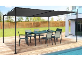 Pergola Santa Cruz 3X4M Grise