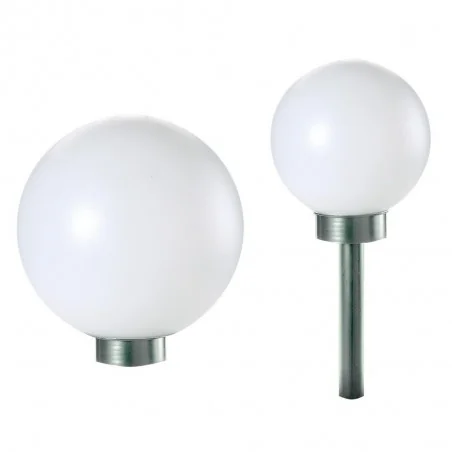 Lampe Boule Solaire Blanche Diam 30 Cm